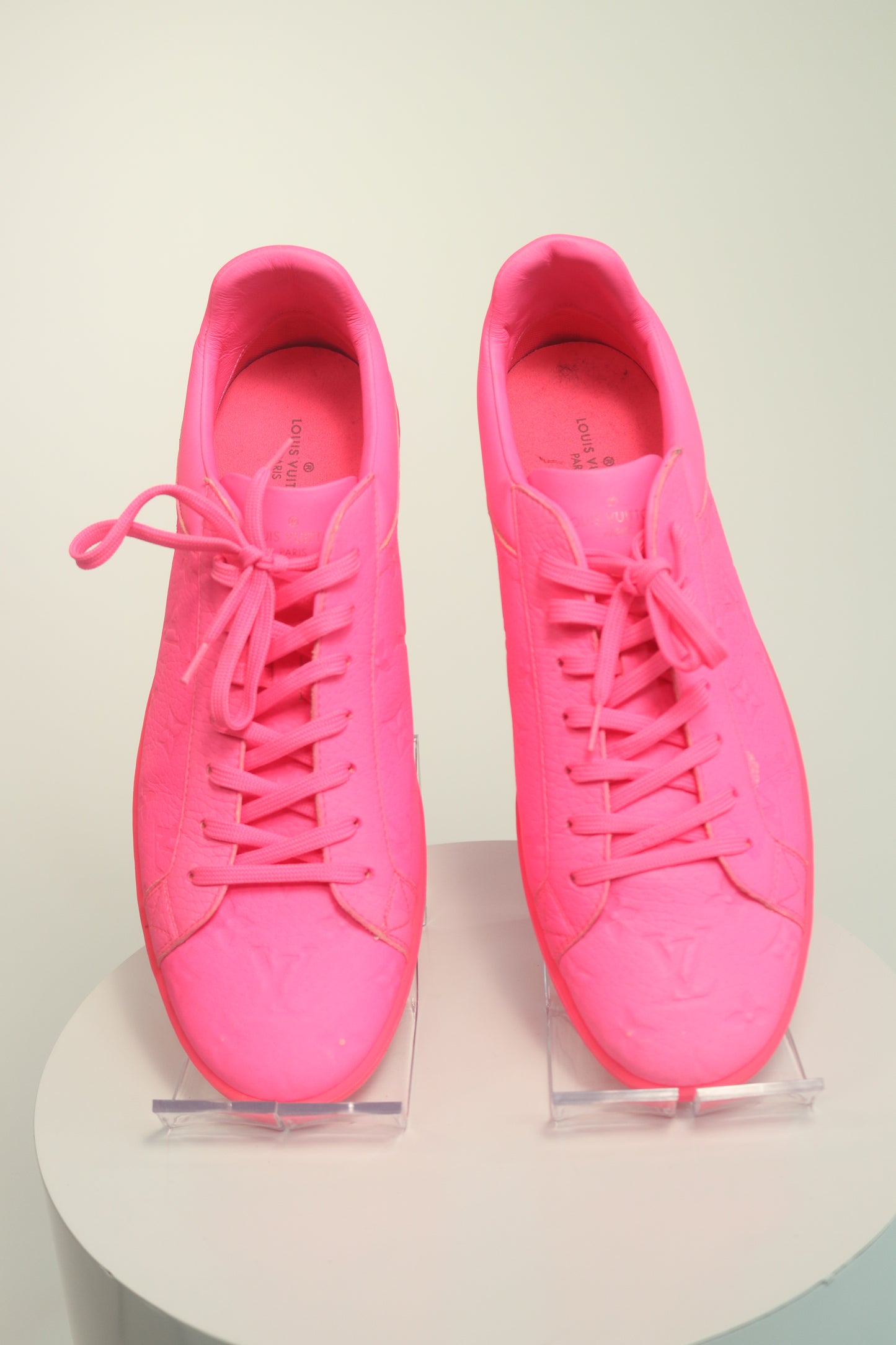 Louis Vuitton	Luxembourg Leather Sneakers