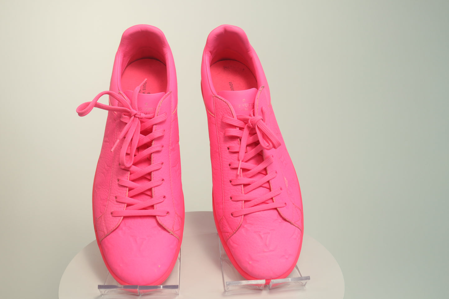 Louis Vuitton	Luxembourg Leather Sneakers