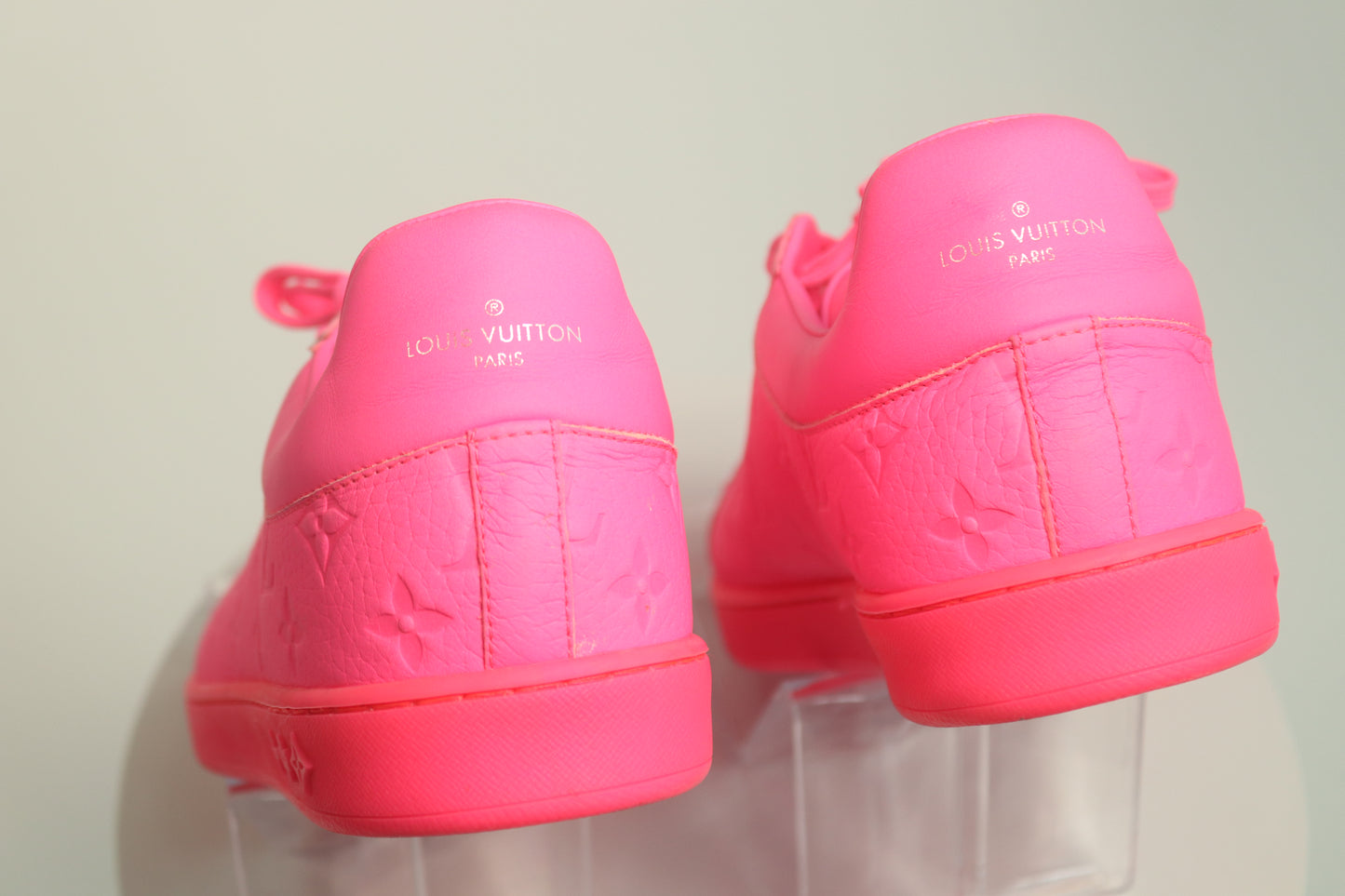Louis Vuitton	Luxembourg Leather Sneakers
