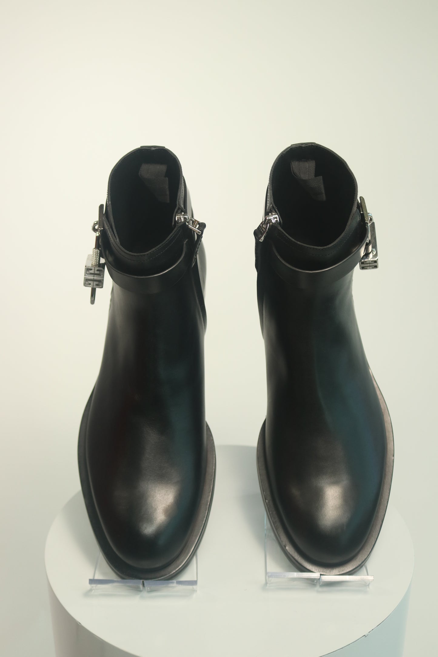 Givenchy Lock Leather Boots