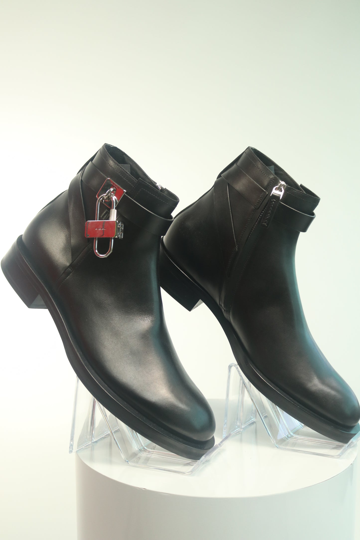 Givenchy Lock Leather Boots