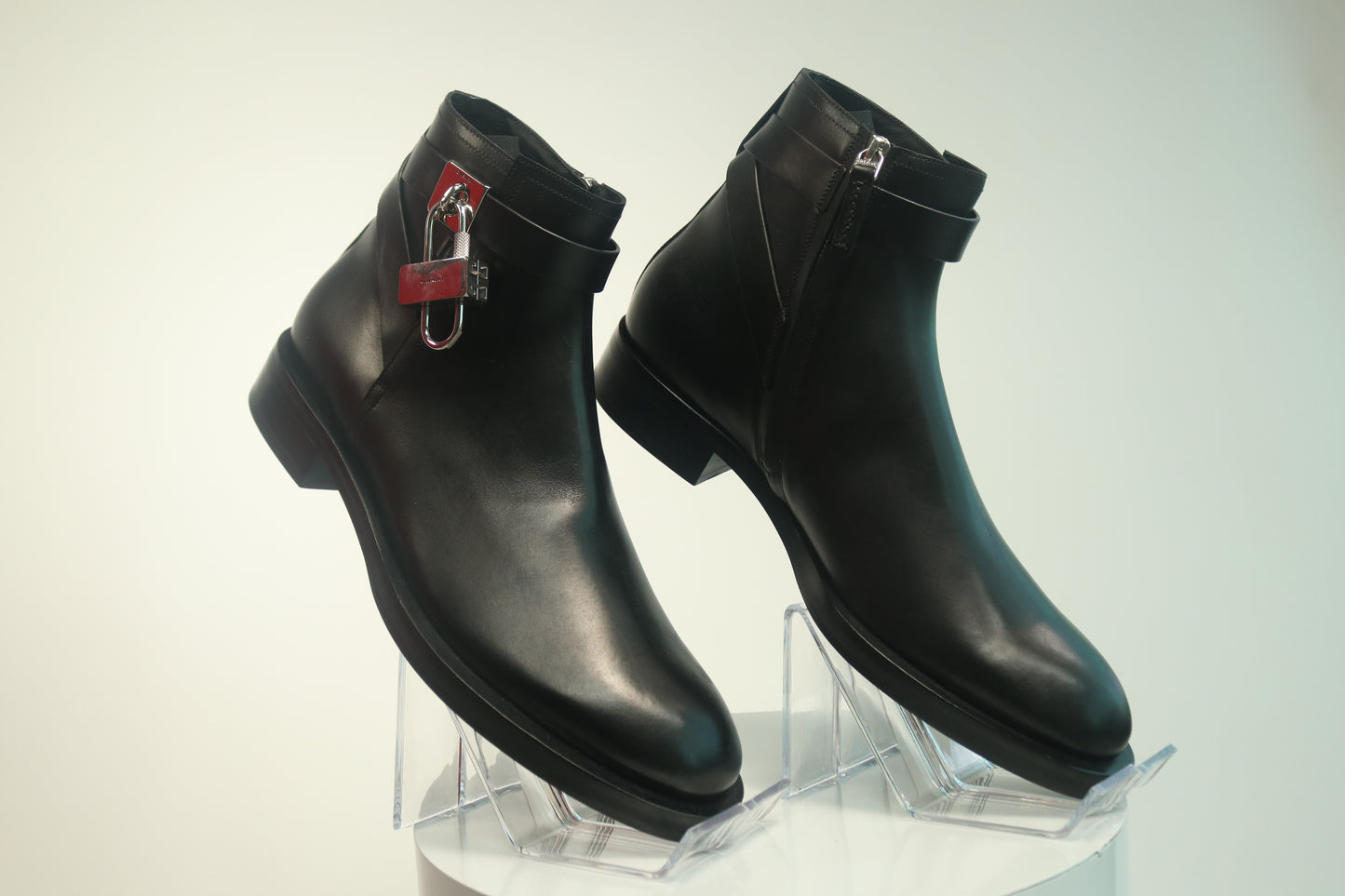 Givenchy Lock Leather Boots