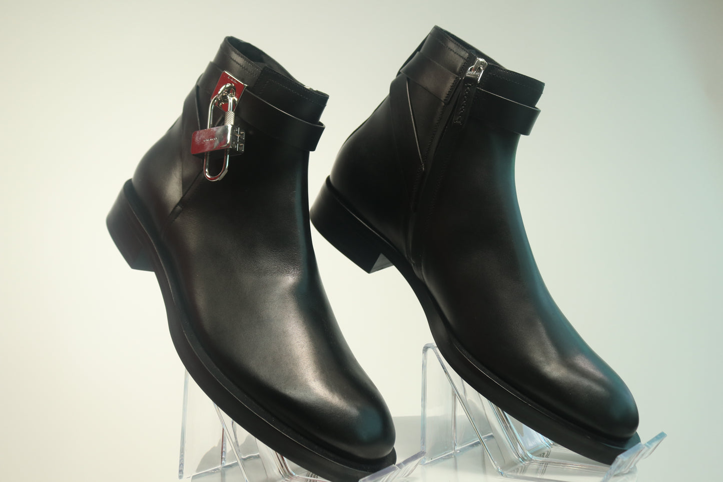 Givenchy Lock Leather Boots