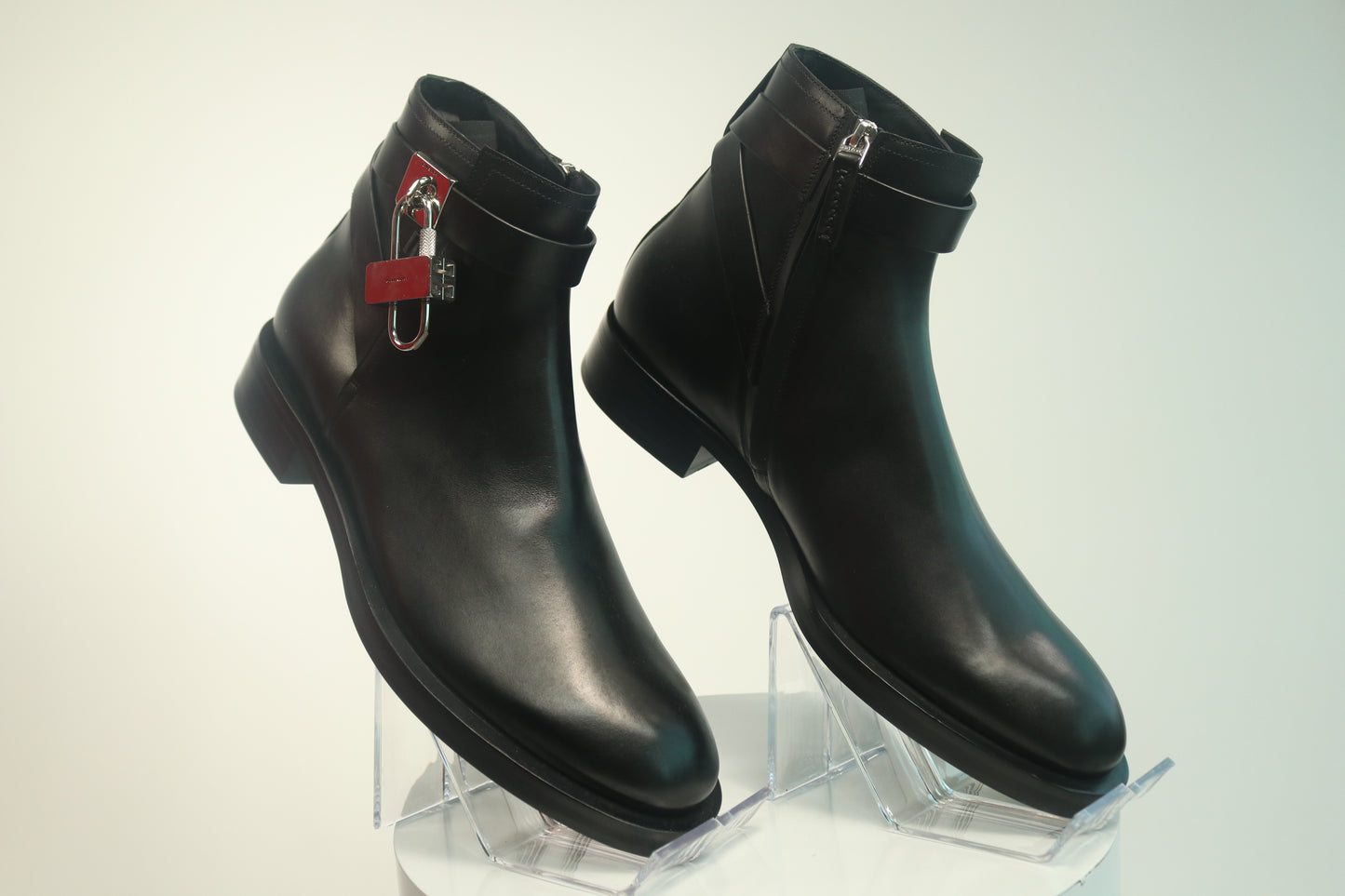 Givenchy Lock Leather Boots