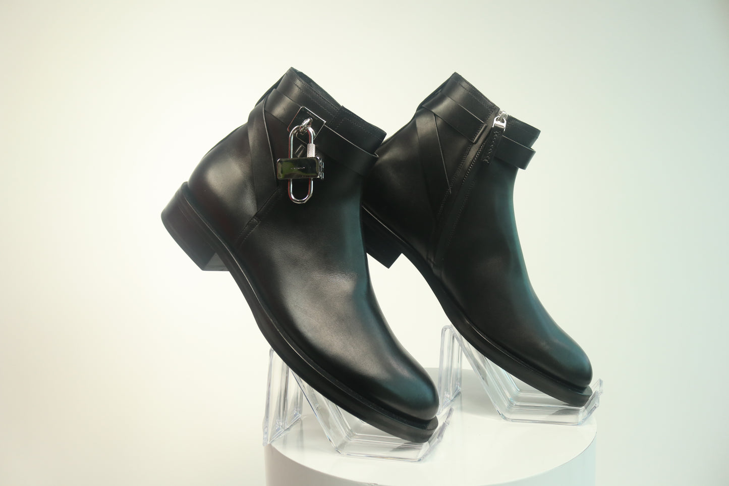 Givenchy Lock Leather Boots