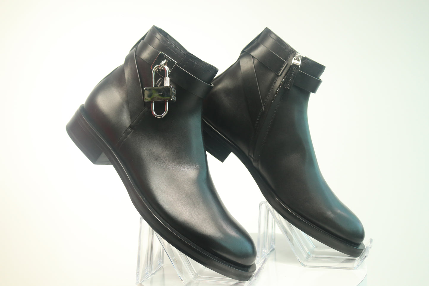 Givenchy Lock Leather Boots