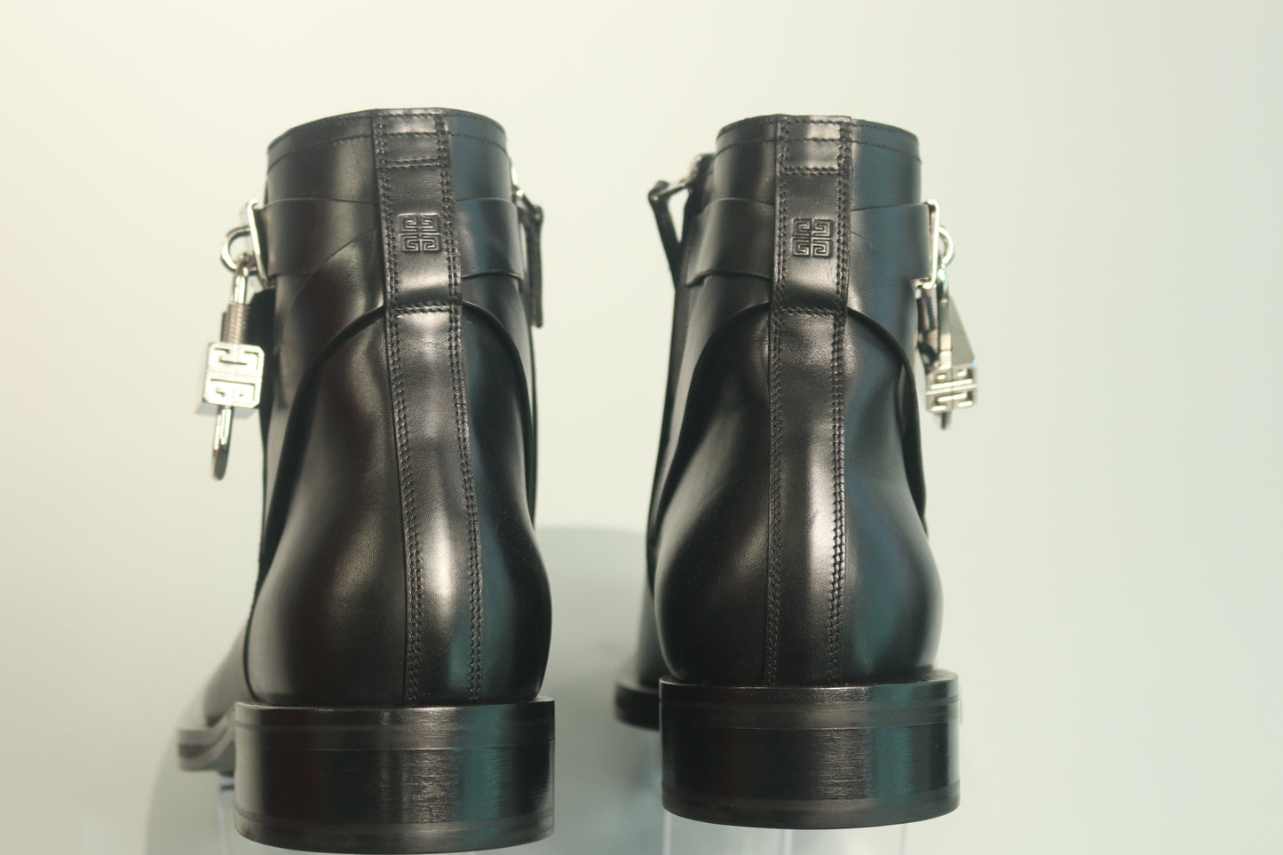 Givenchy Lock Leather Boots