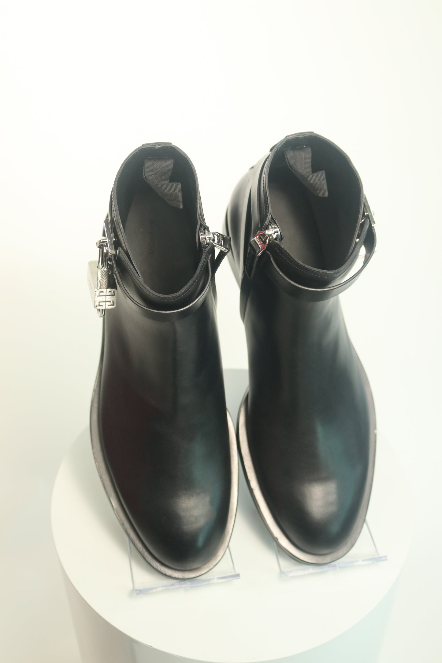 Givenchy Lock Leather Boots