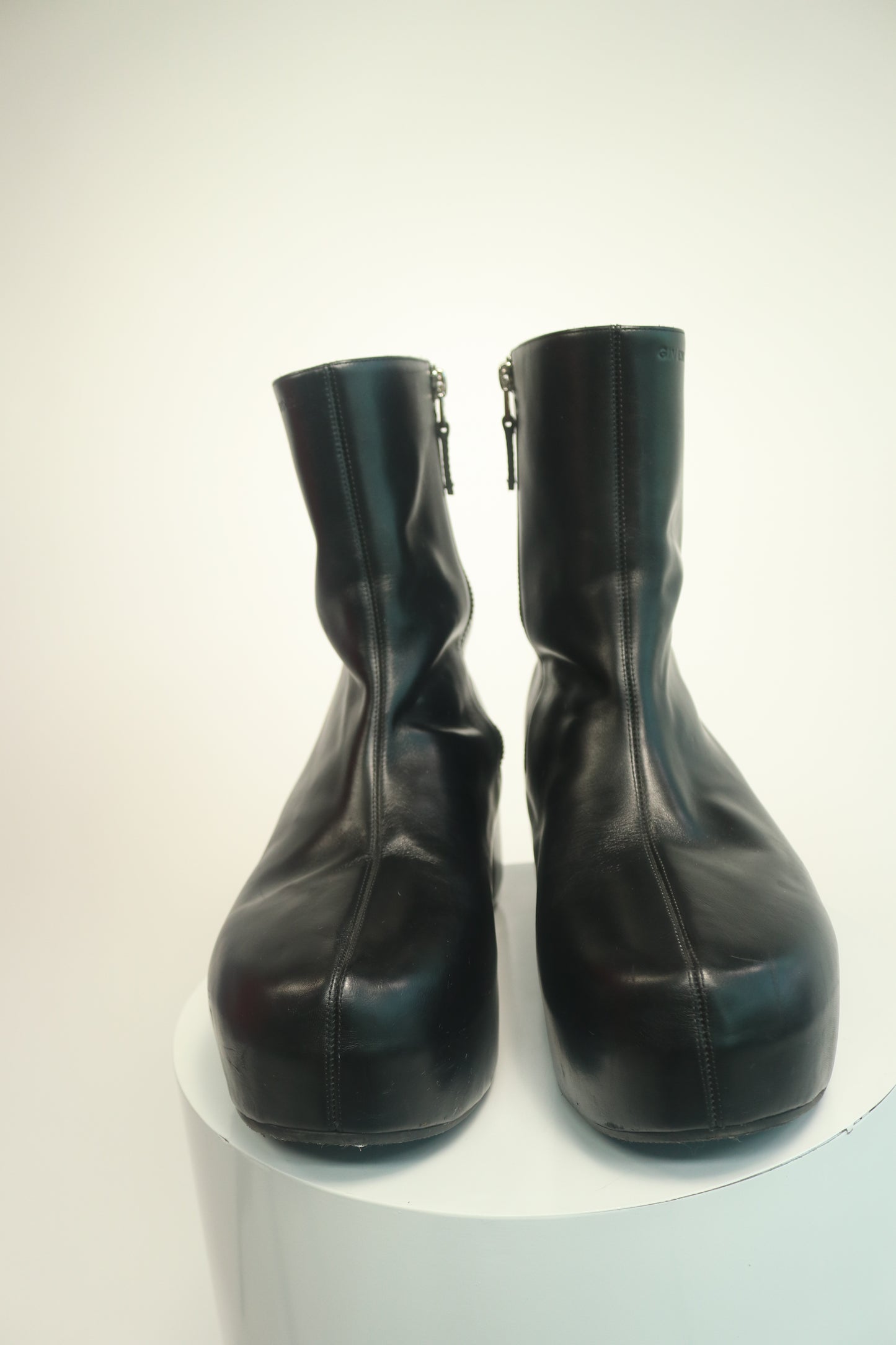 Givenchy G Clog Leather Boots
