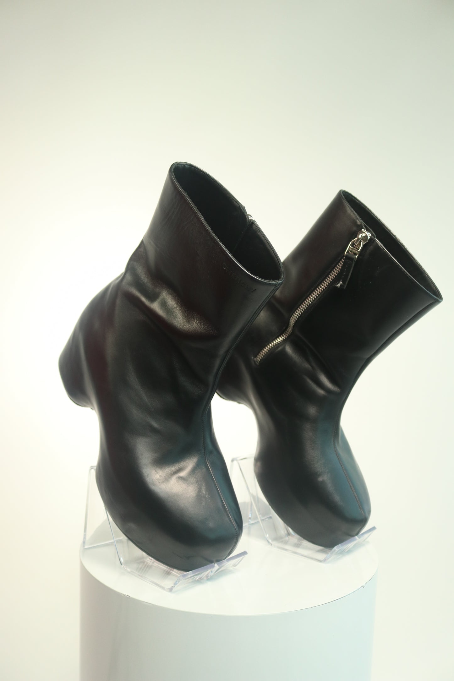 Givenchy G Clog Leather Boots