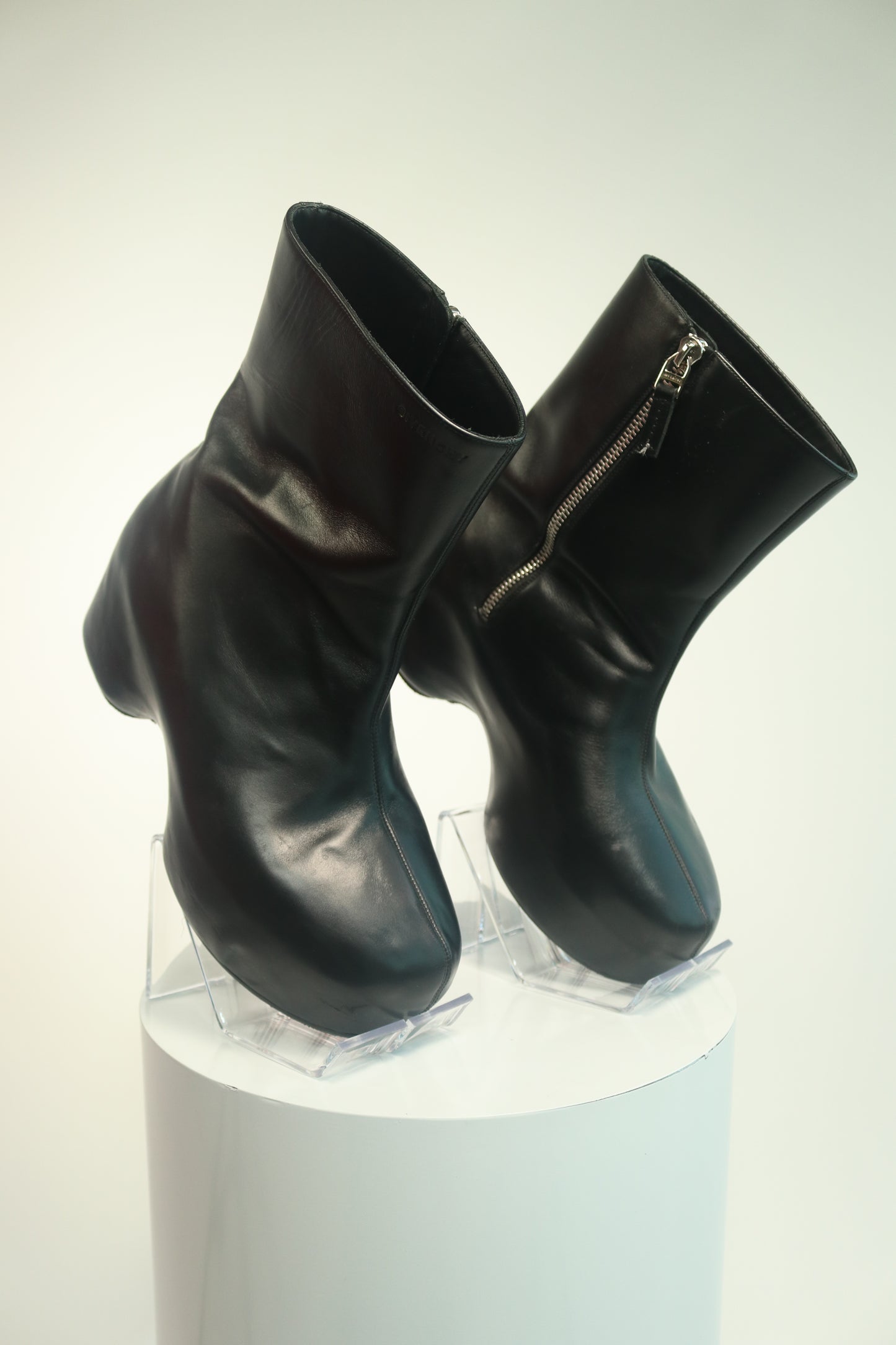 Givenchy G Clog Leather Boots