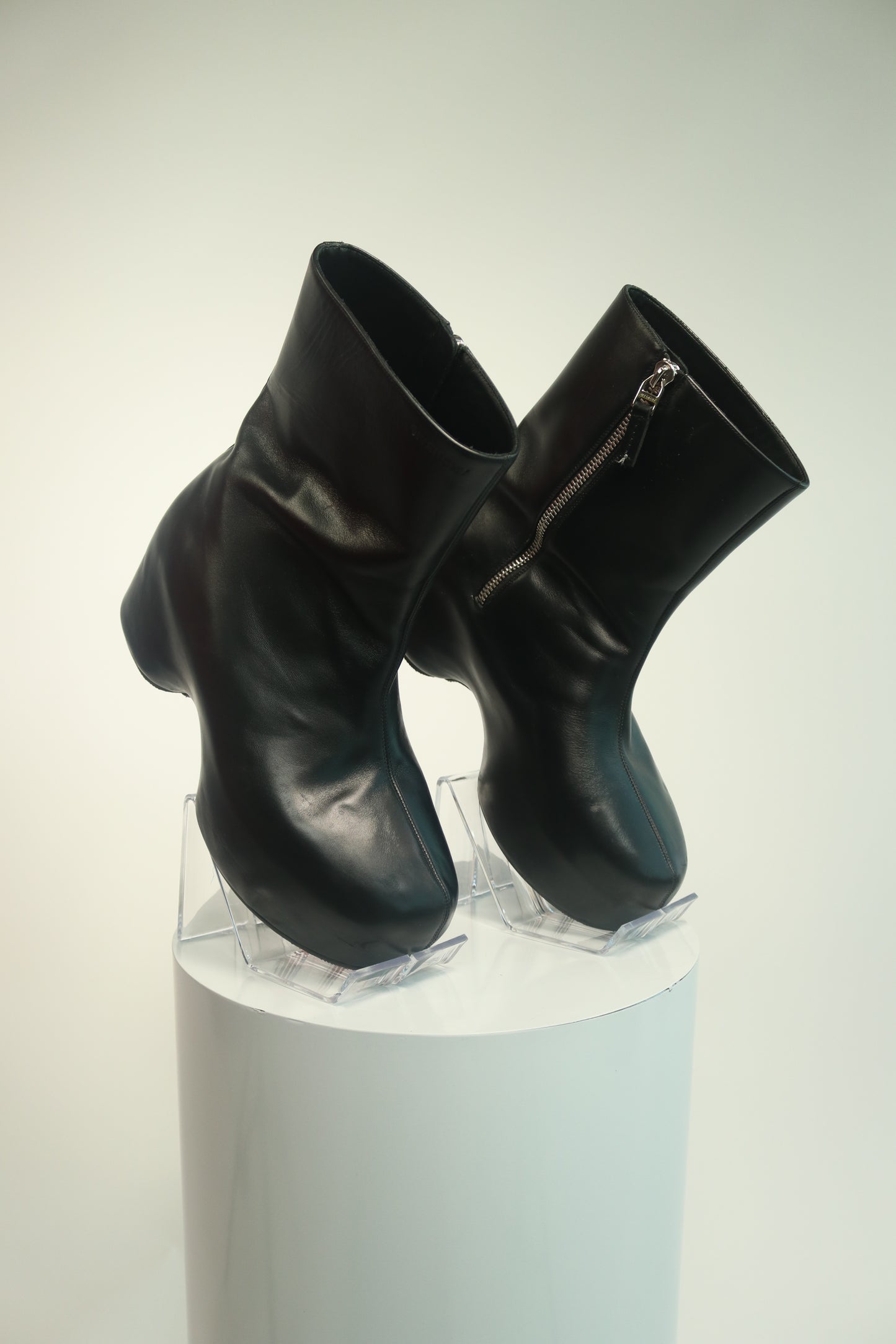 Givenchy G Clog Leather Boots