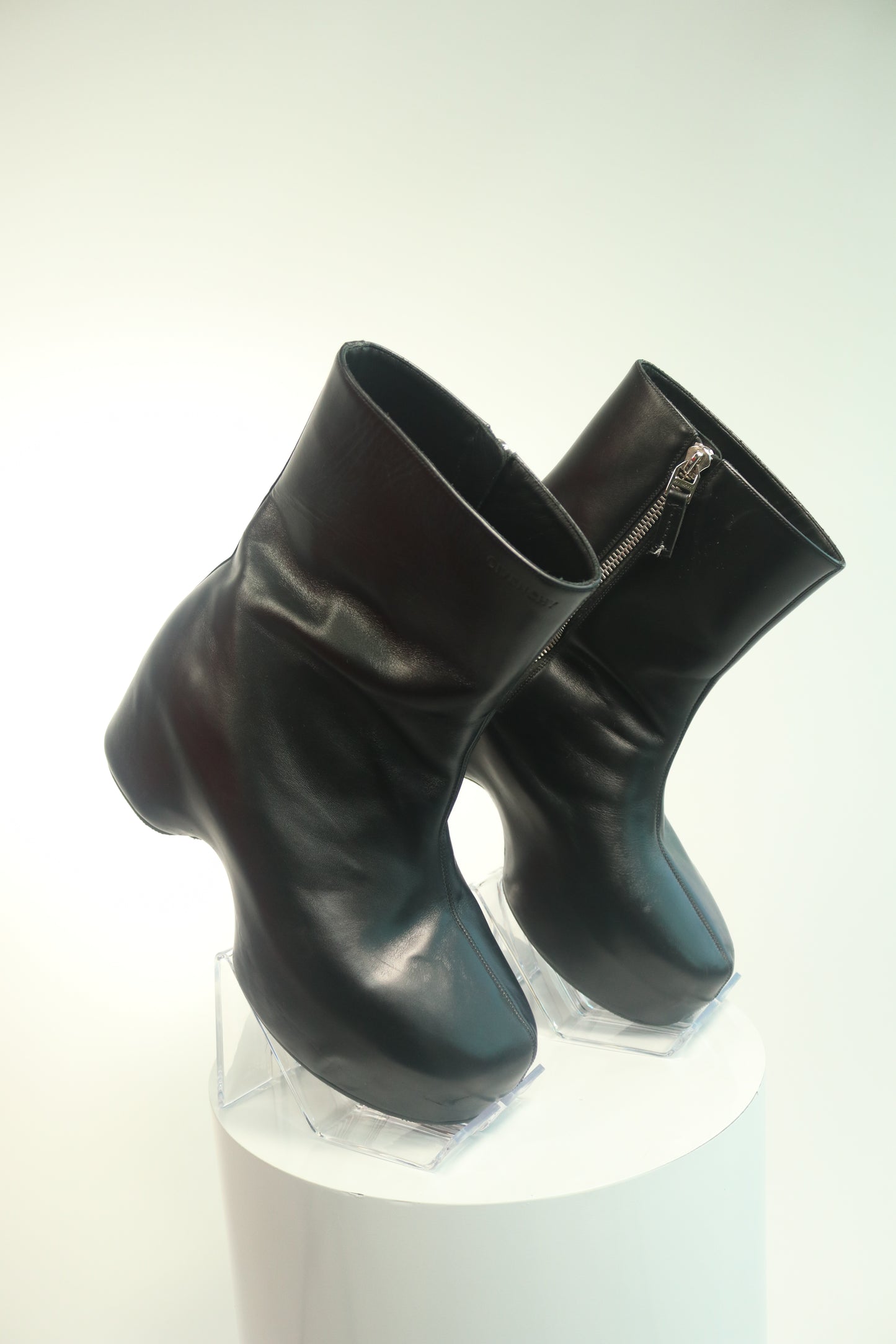 Givenchy G Clog Leather Boots