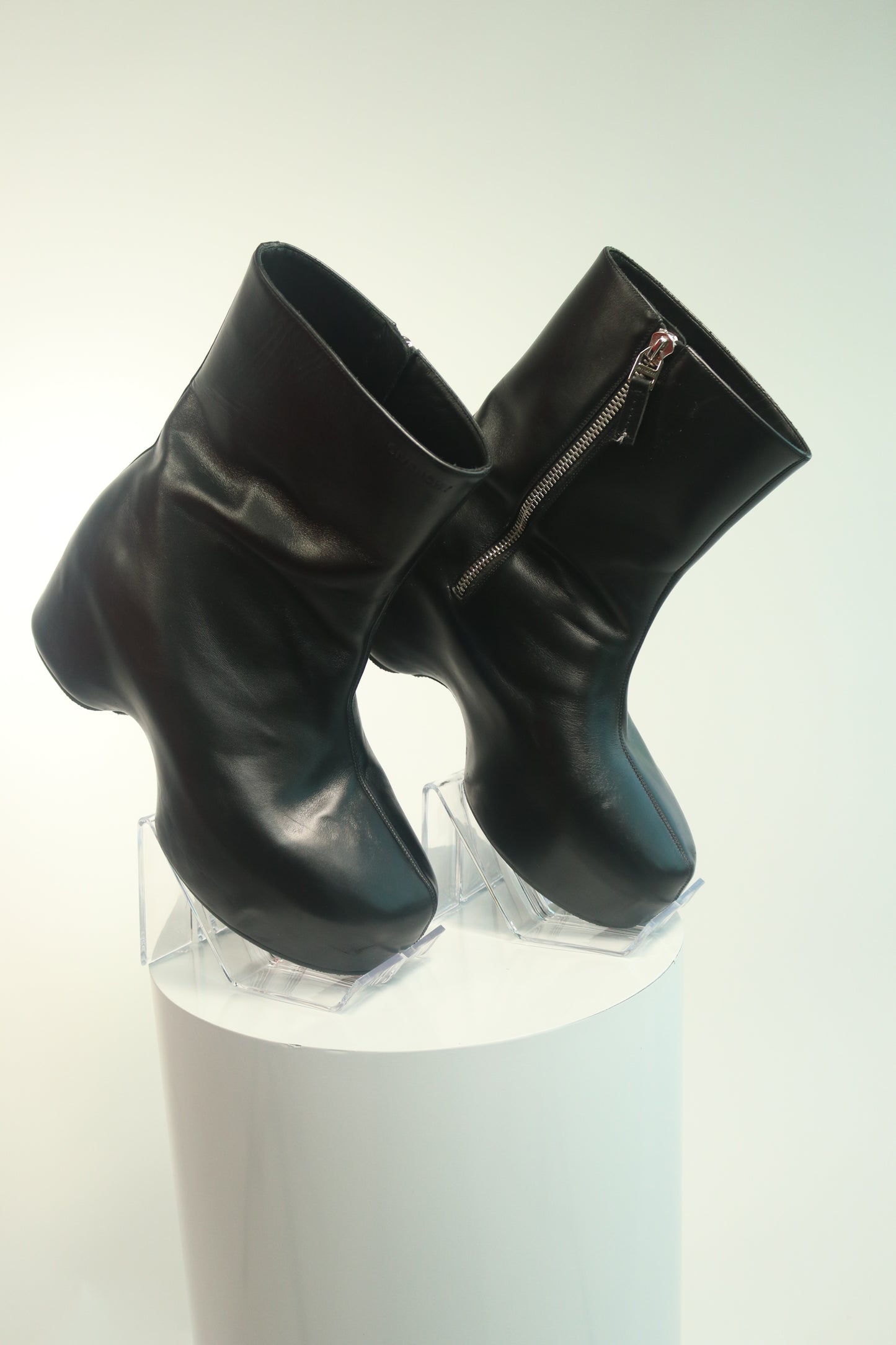 Givenchy G Clog Leather Boots