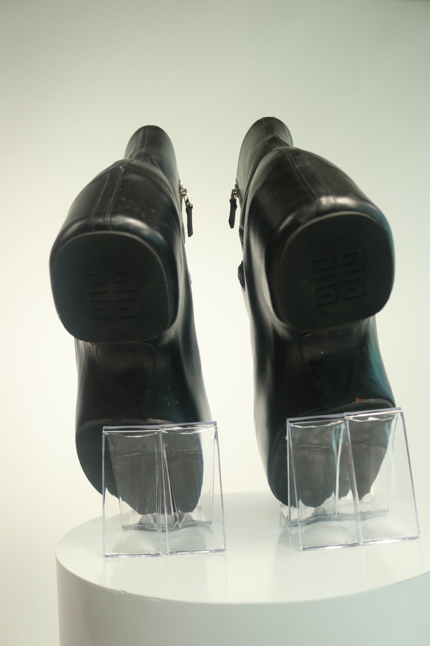 Givenchy G Clog Leather Boots