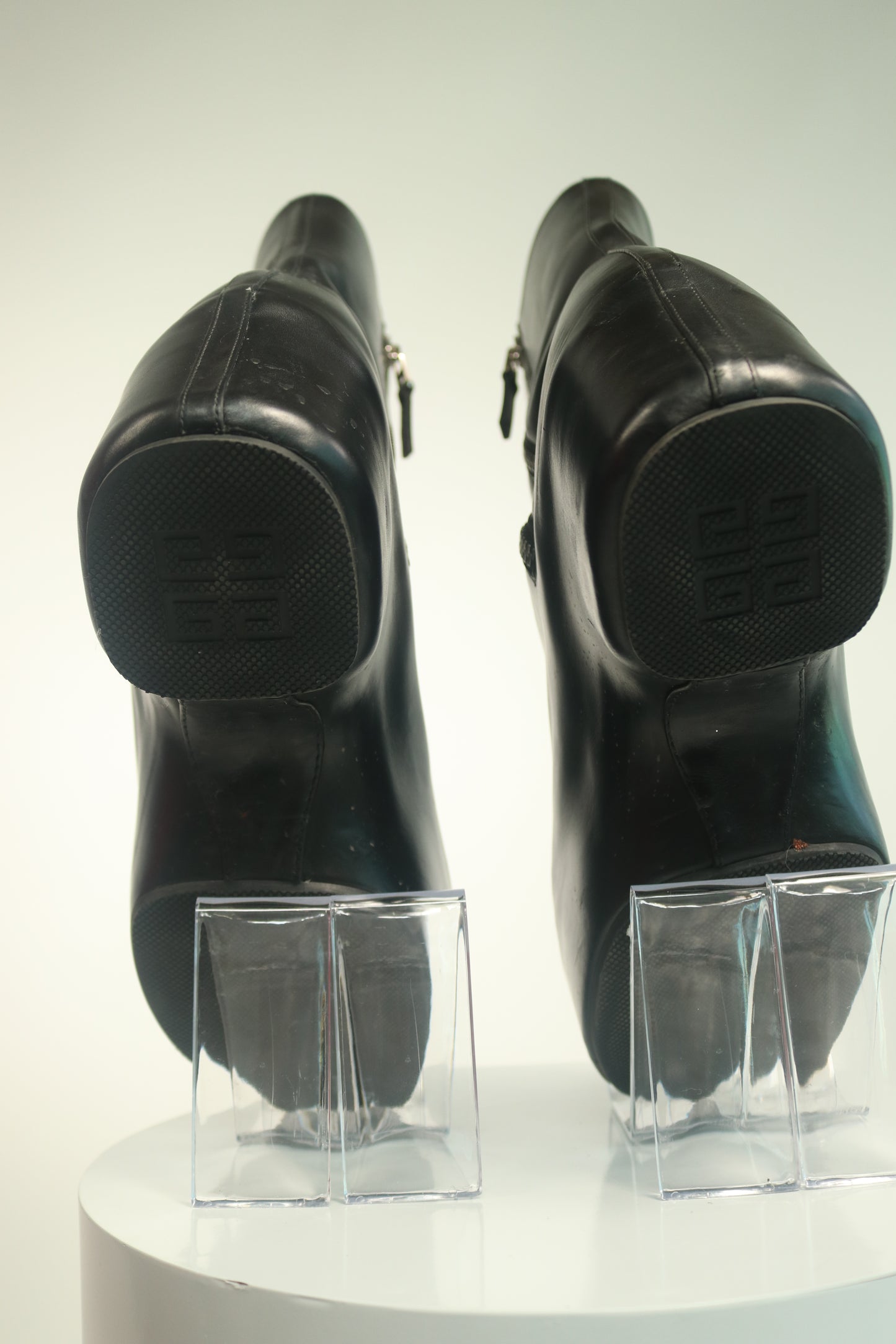 Givenchy G Clog Leather Boots