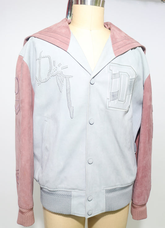 Dior Leather Varsity Jacket