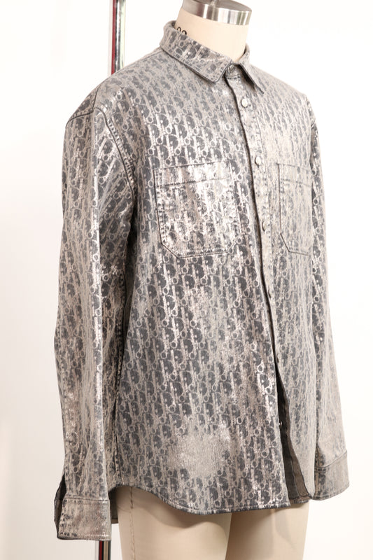 Dior Oblique Long Sleeve Overshirt