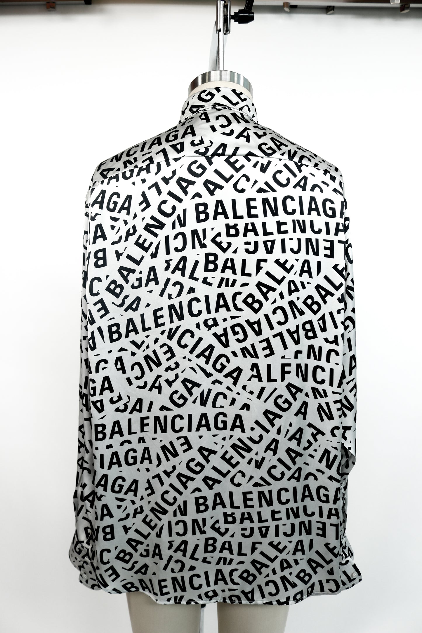 Balenciaga Long Sleeve Button-Up Shirt