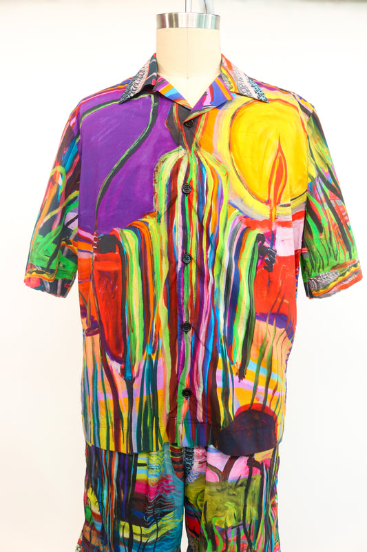 Givenchy x Josh Smith Button-Up Shirt