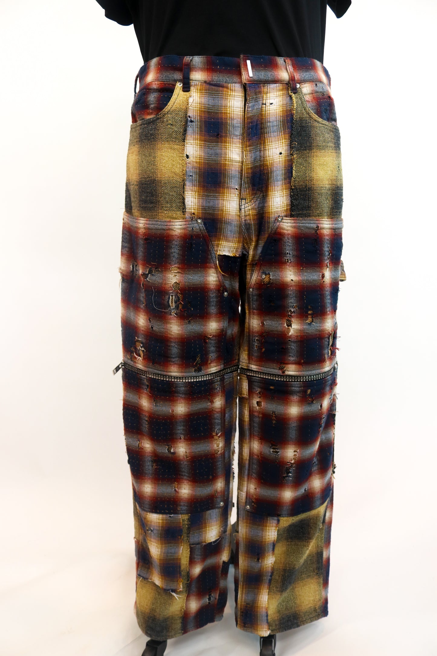 Givenchy Plaid Cargo Pants
