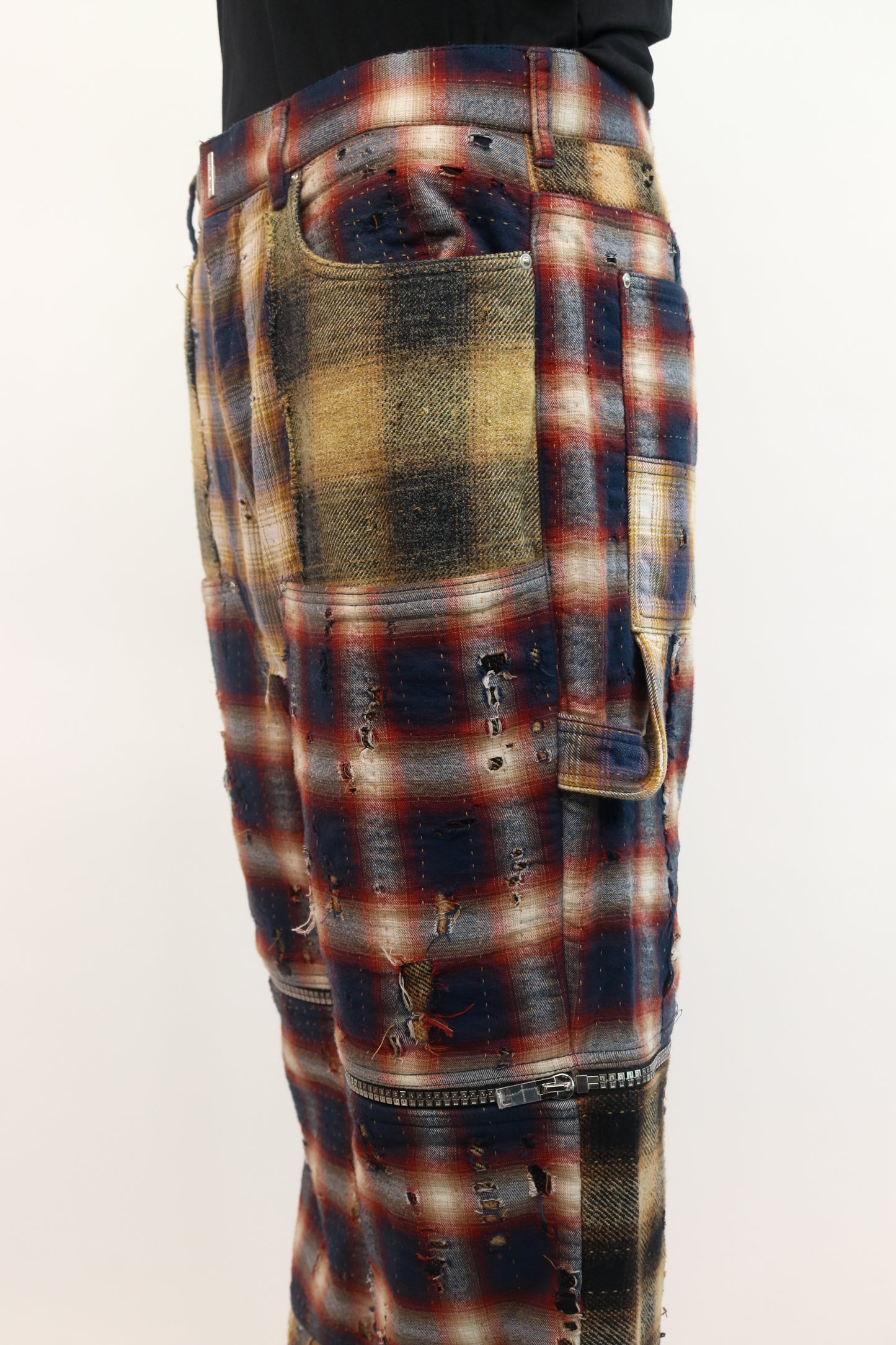 Givenchy Plaid Cargo Pants