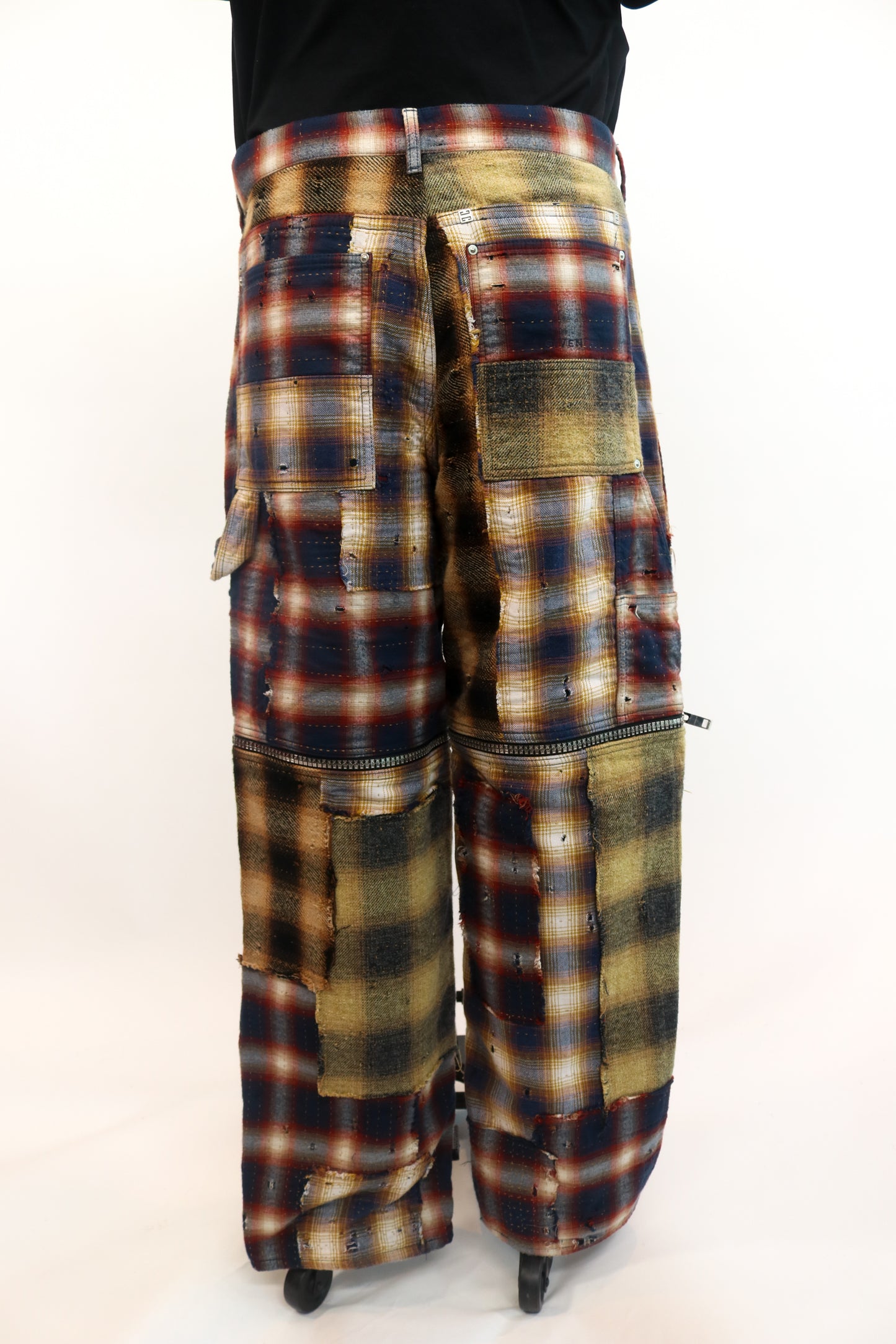 Givenchy Plaid Cargo Pants