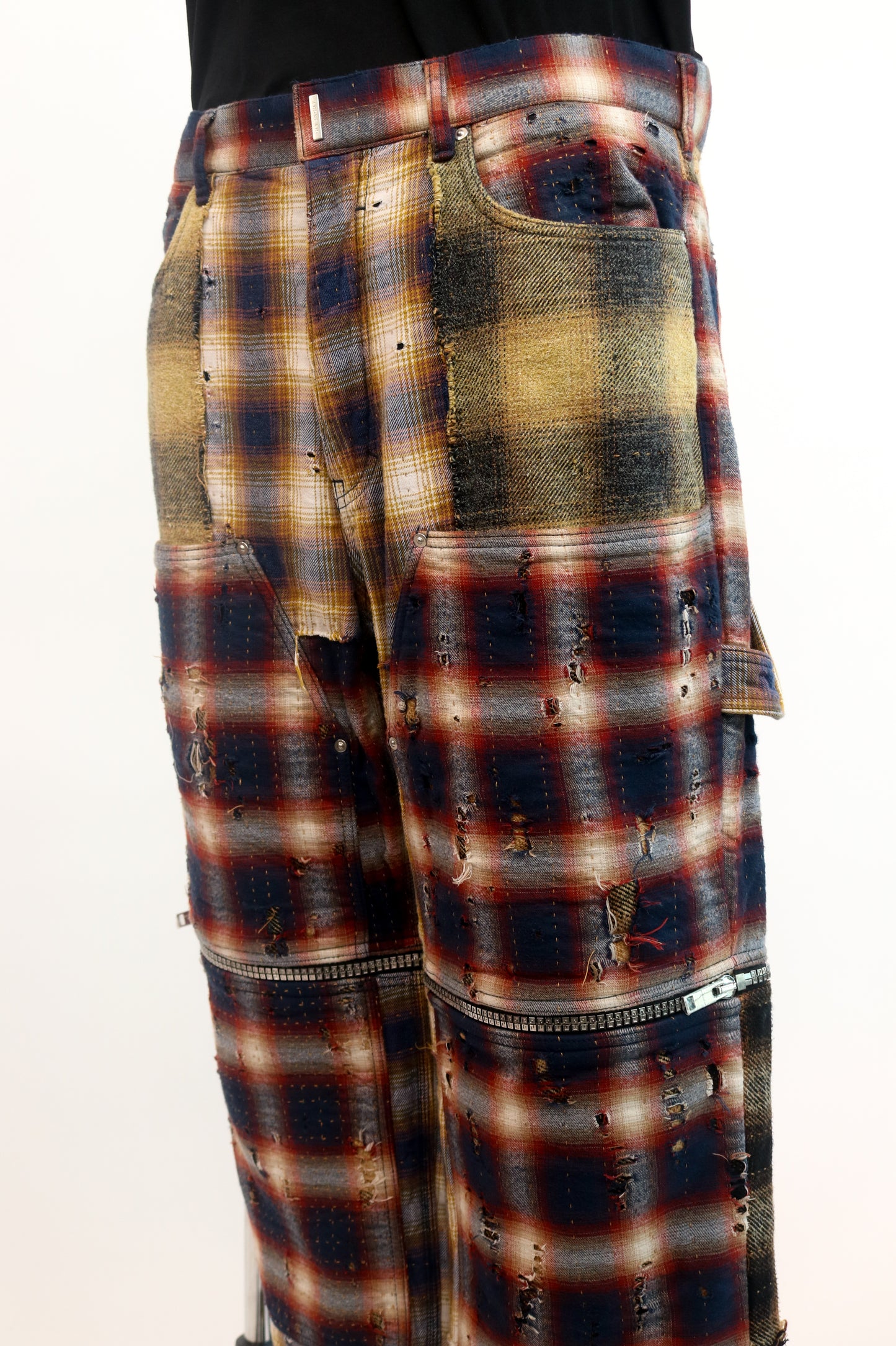 Givenchy Plaid Cargo Pants