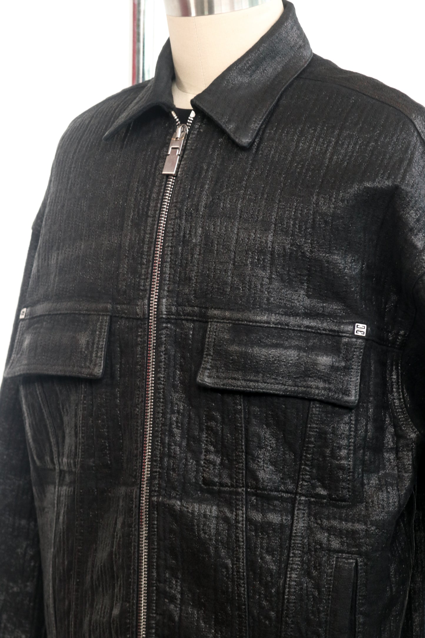 Givenchy Black 4G Jacquard Jacket