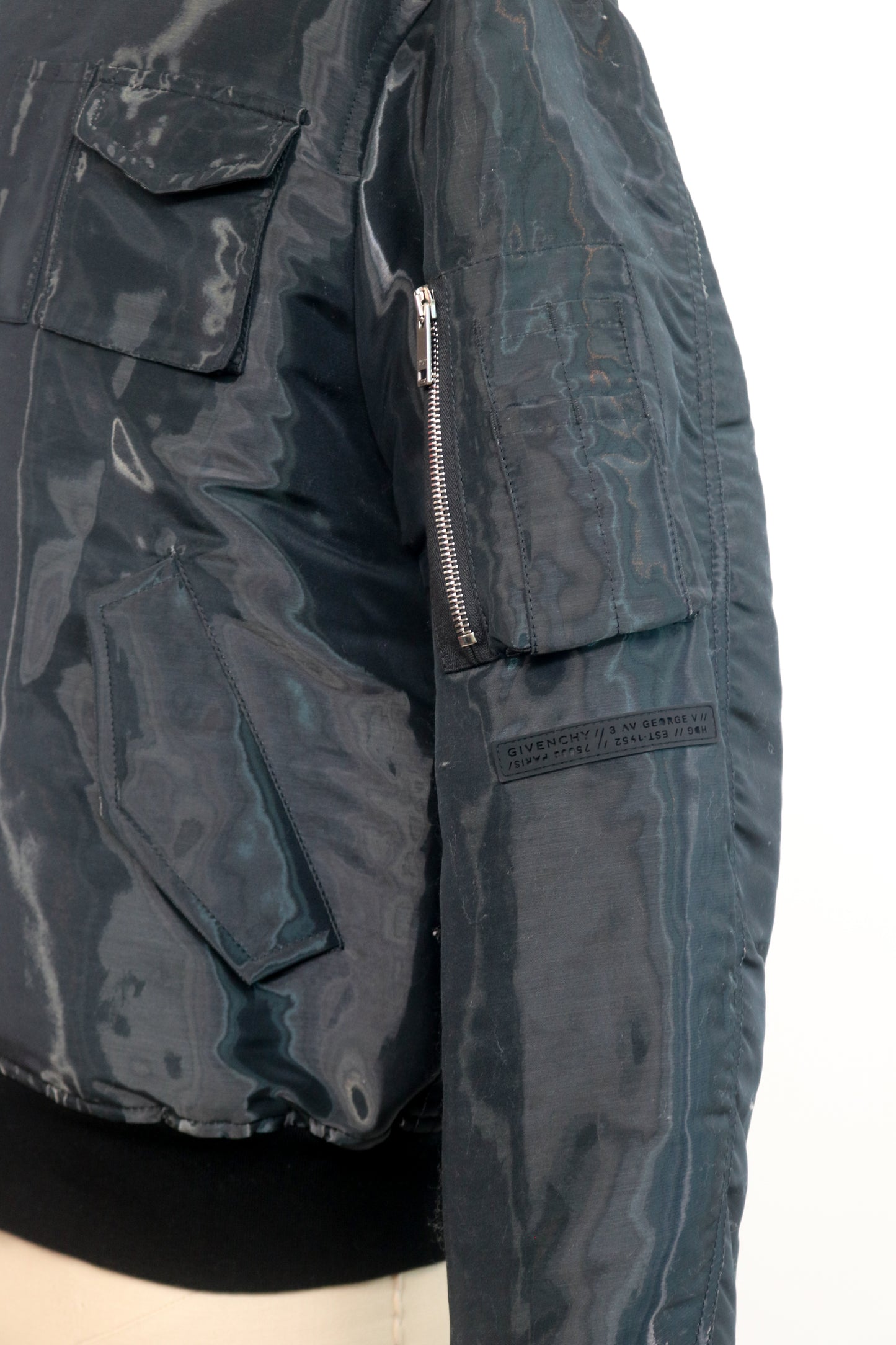 Givenchy Reflective Bomber Jacket