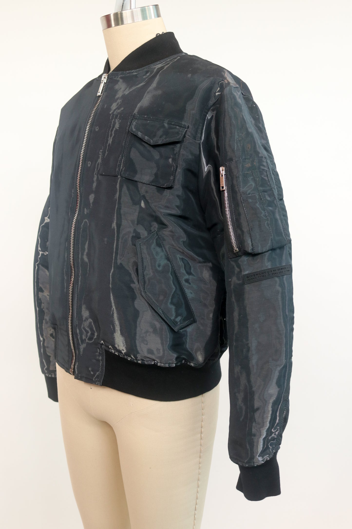 Givenchy Reflective Bomber Jacket