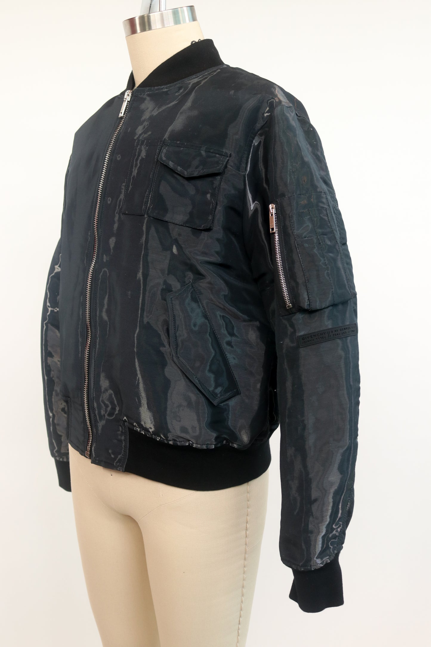 Givenchy Reflective Bomber Jacket