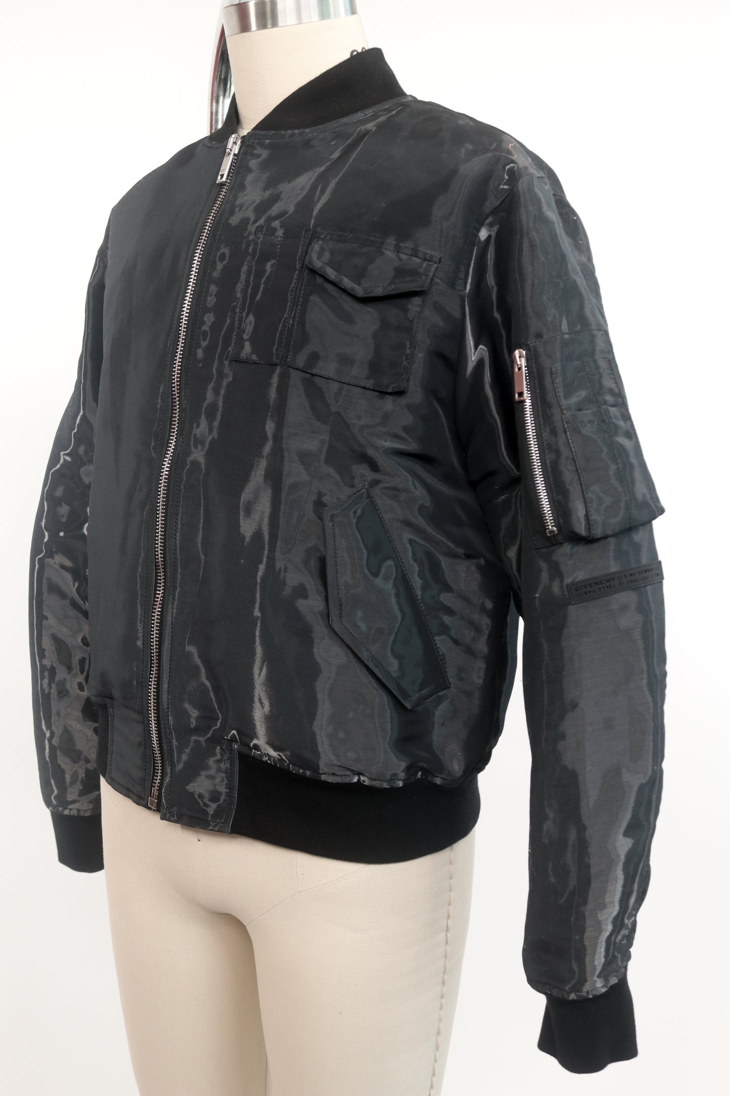 Givenchy Reflective Bomber Jacket