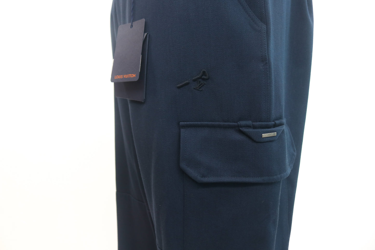 Louis Vuitton Navy Cargo Pants