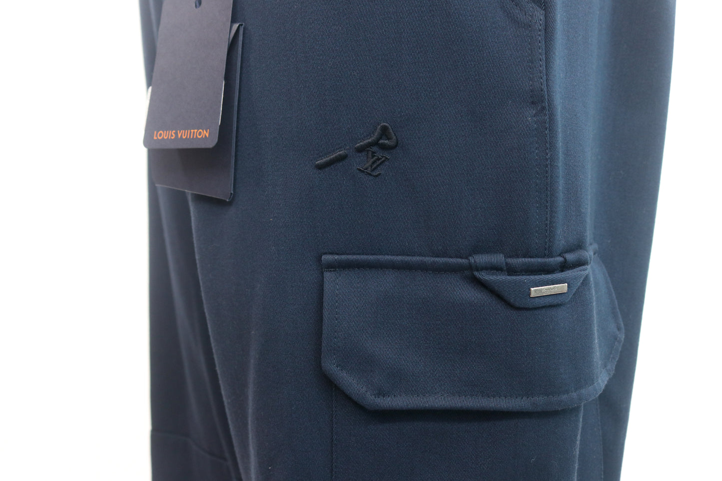 Louis Vuitton Navy Cargo Pants