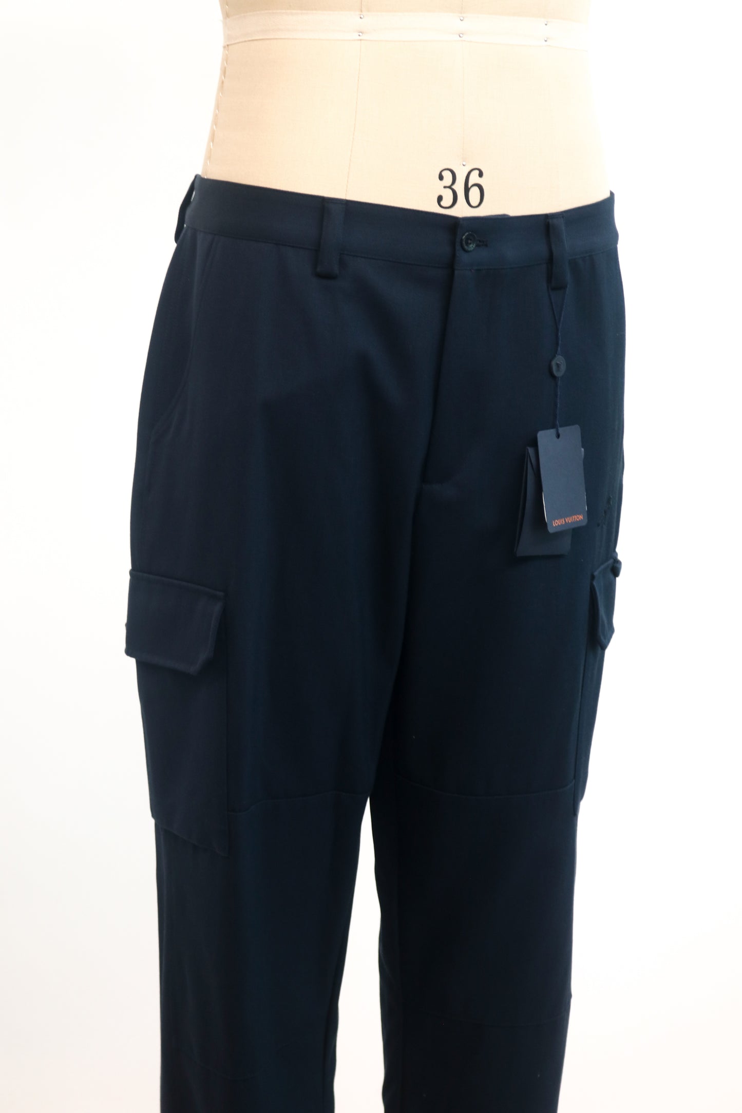 Louis Vuitton Navy Cargo Pants