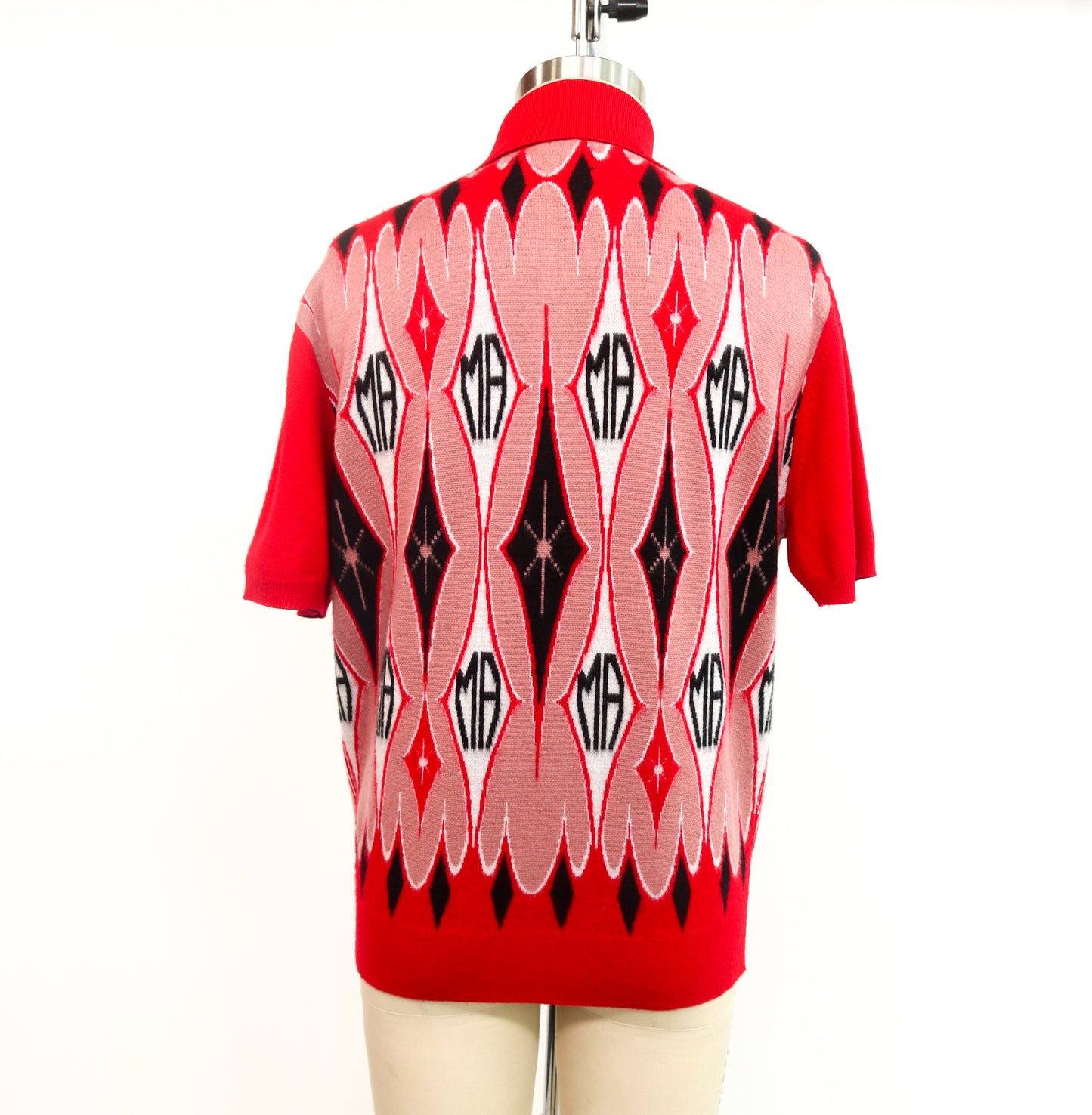 Amiri Graphic Wool Polo