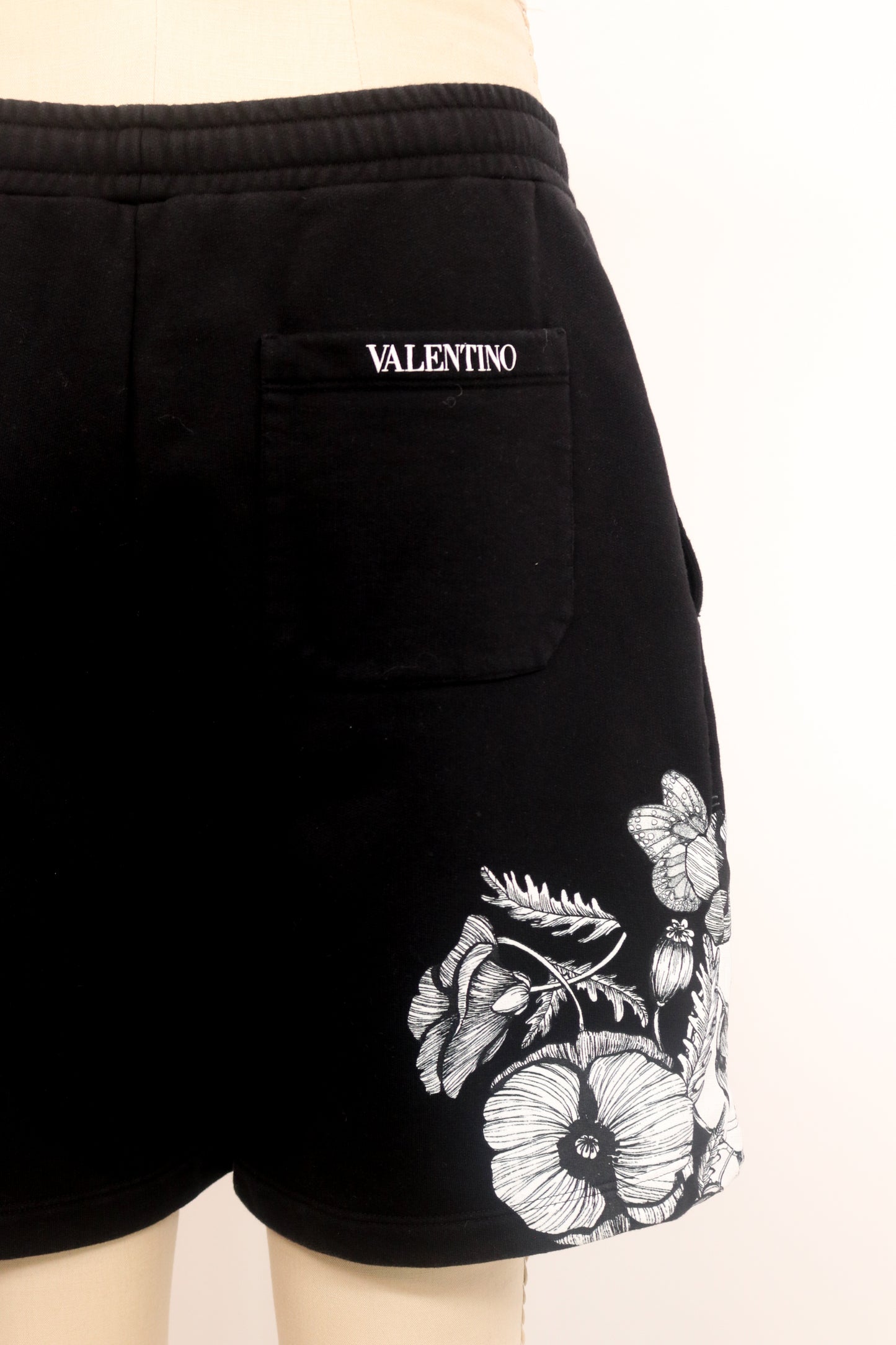 Valentino Graphic Sweat Shorts