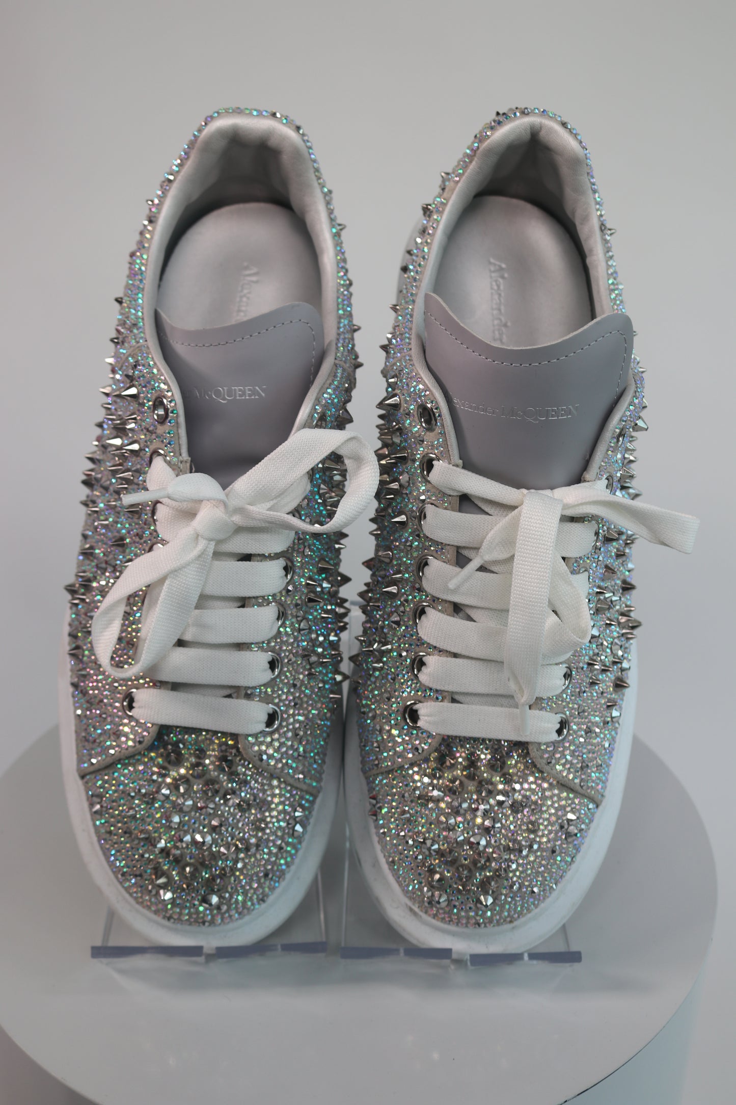 McQueen Crystal Low Top Sneakers