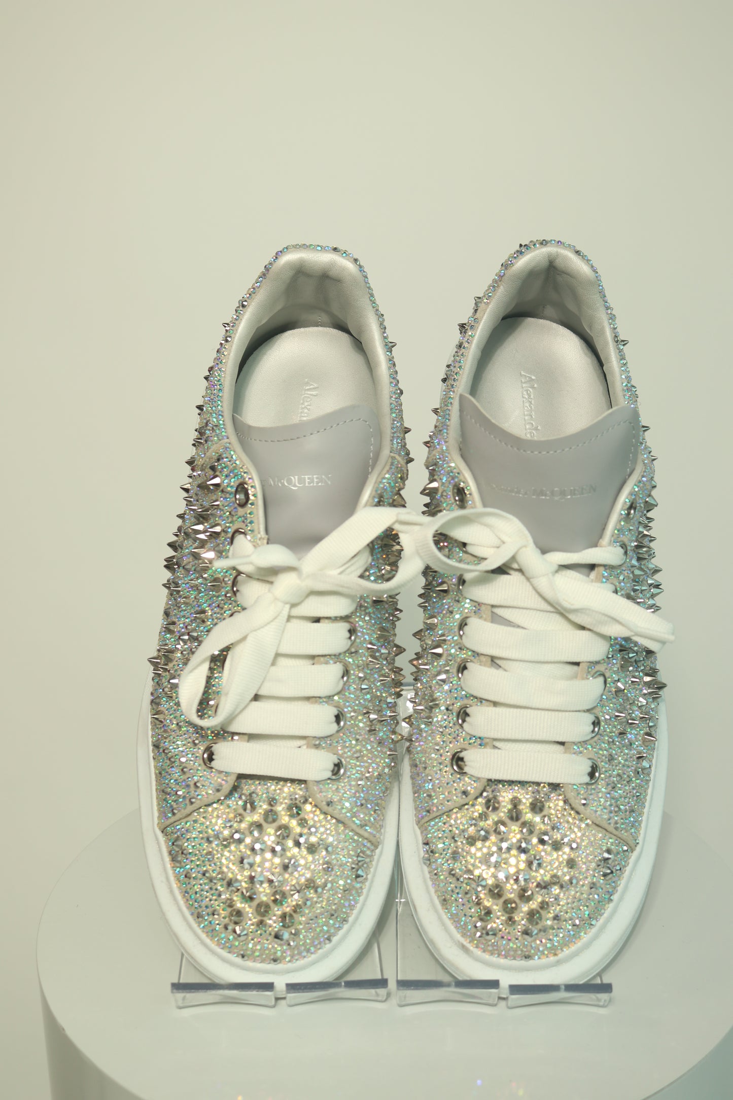 McQueen Crystal Low Top Sneakers