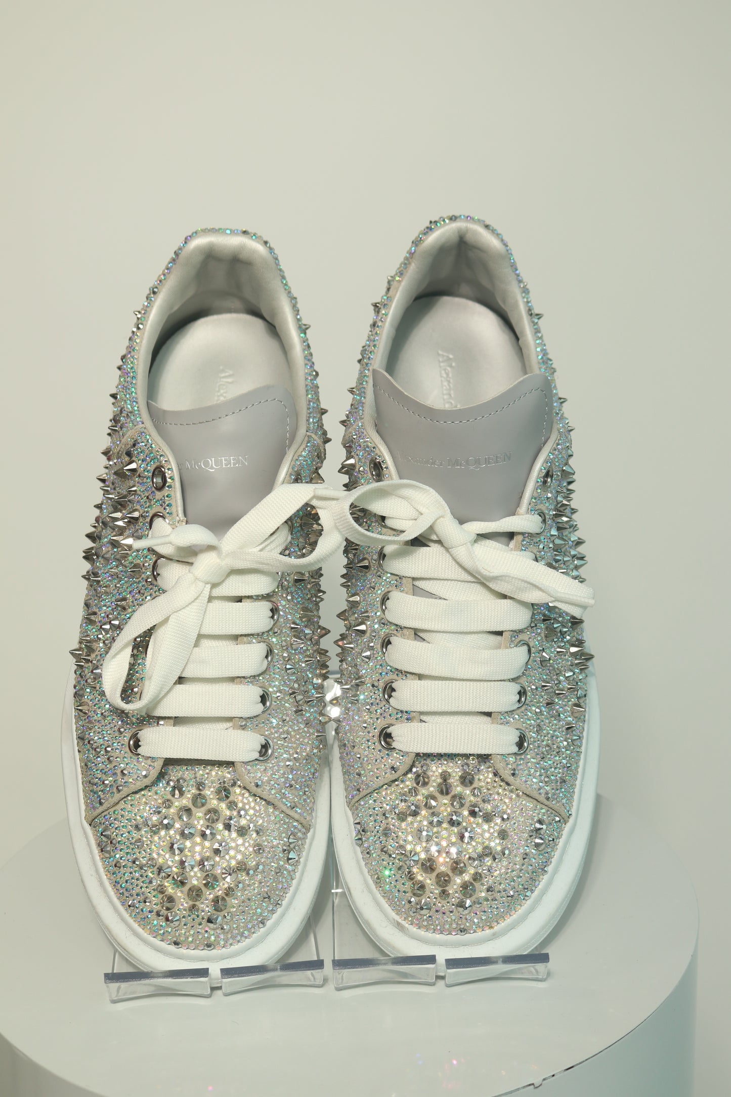 McQueen Crystal Low Top Sneakers