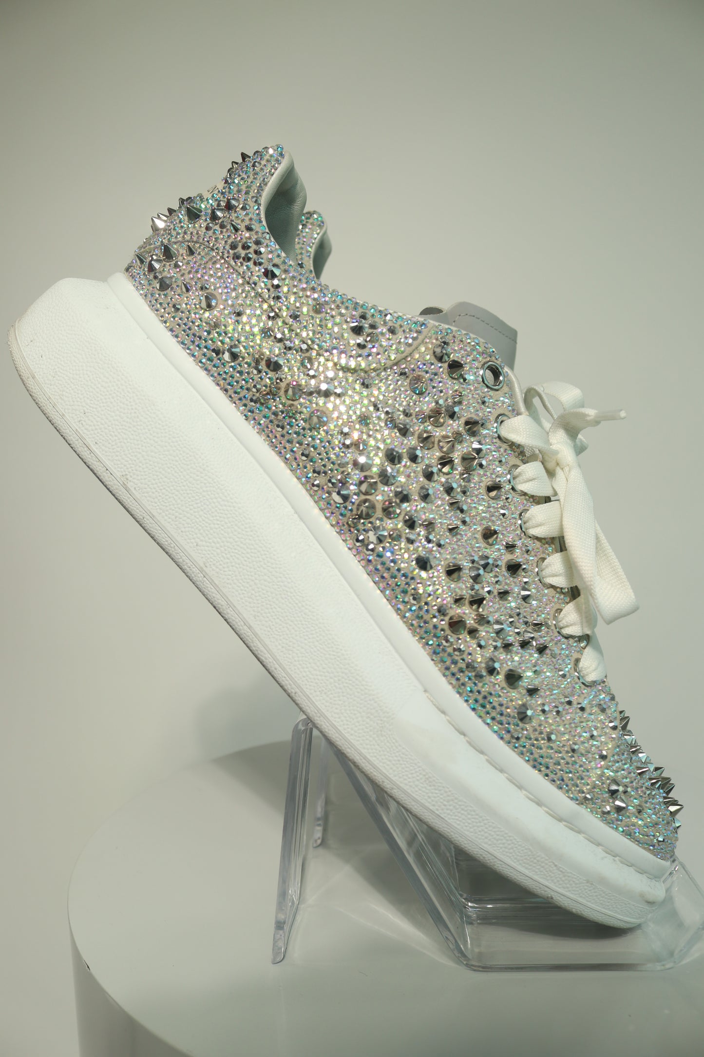 McQueen Crystal Low Top Sneakers