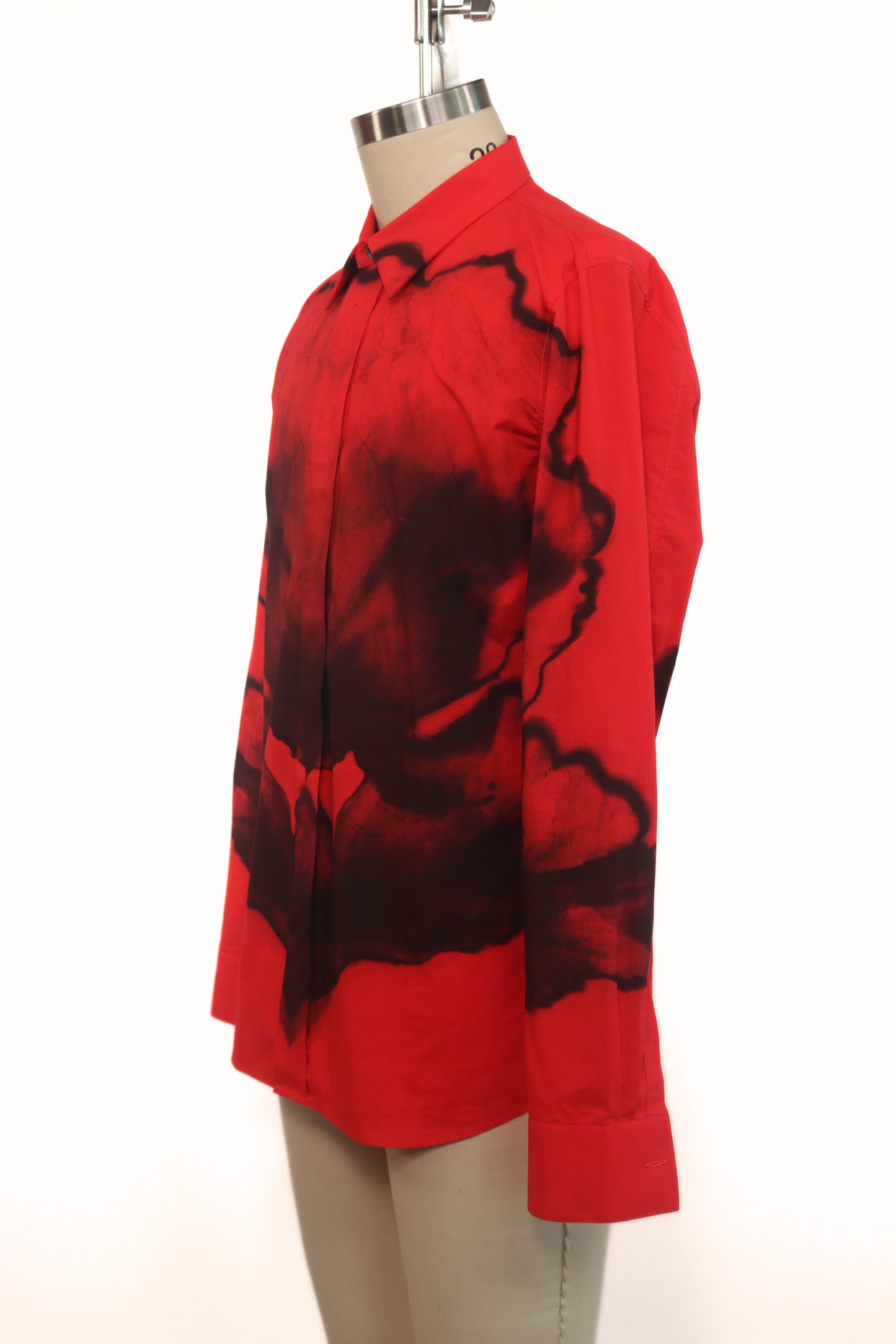 McQueen Black Smoke Long Sleeve Shirt