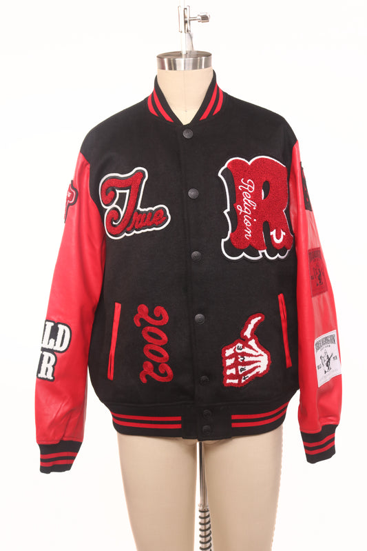 True Religion Varsity Jacket